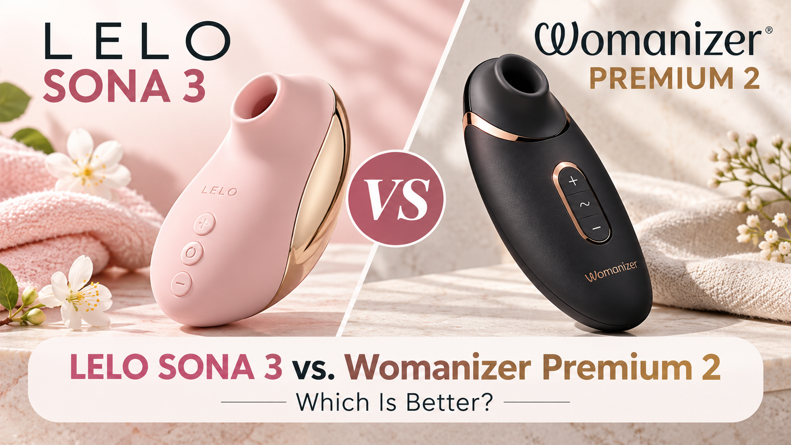 LELO SONA 3 and Womanizer Premium 2 comparison for women